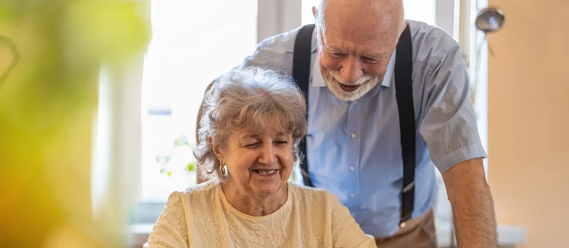 Patient connecting with a medical professional from home